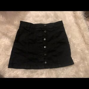 Black skirt